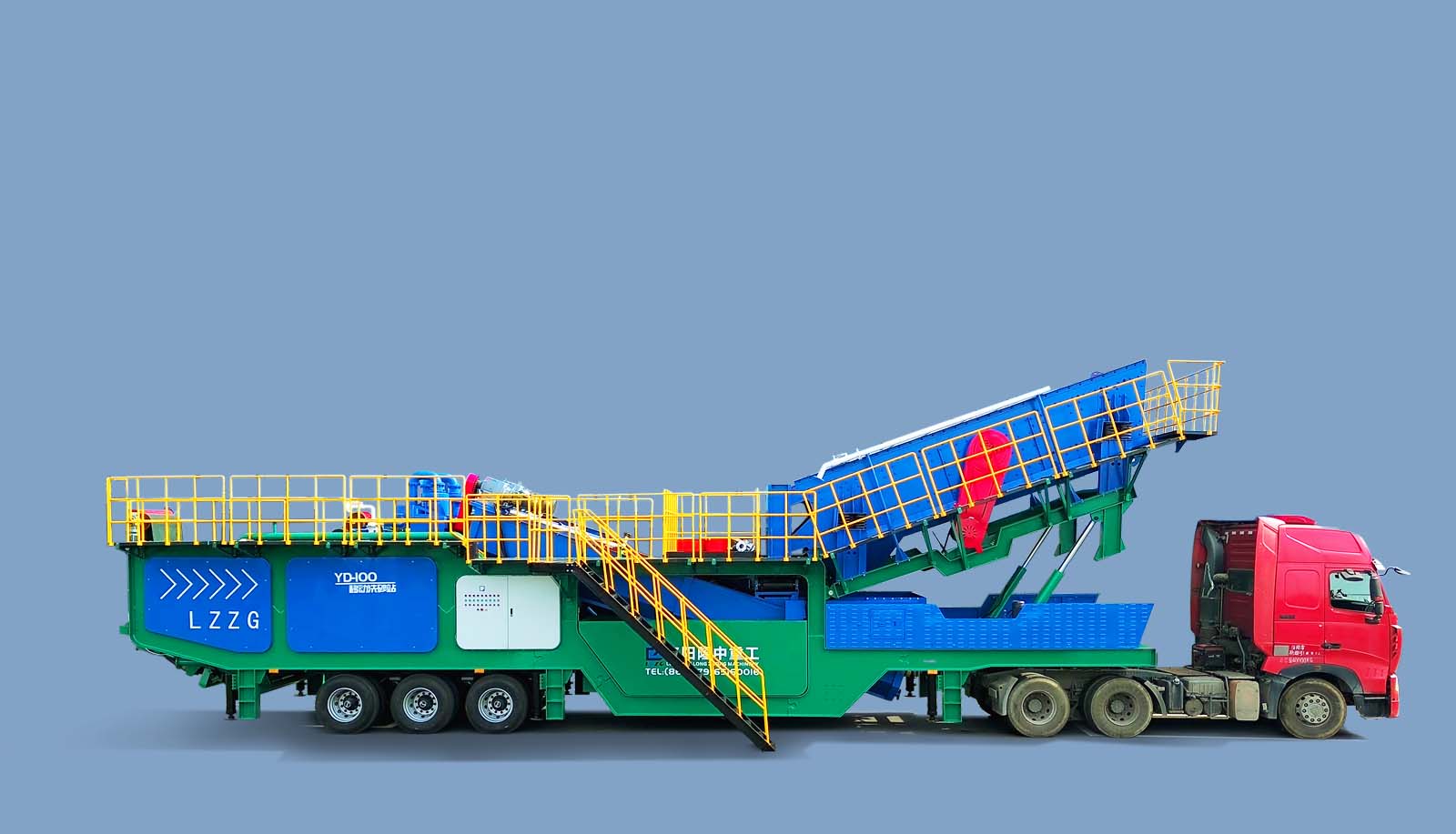 YD系列移動洗砂站