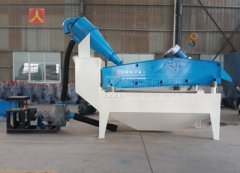 上海客戶簽訂細(xì)沙回收機(jī)